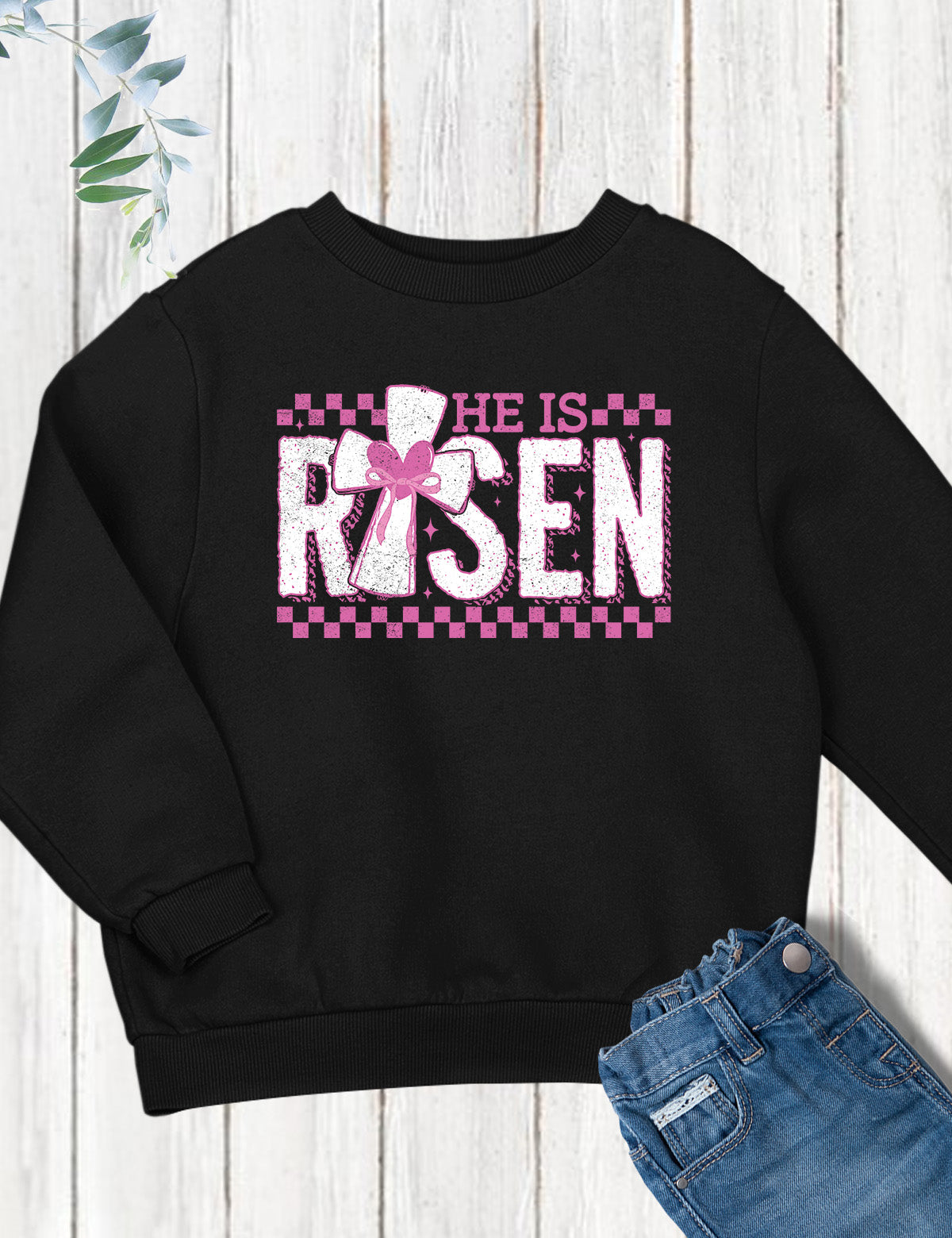 He is Risen Kids Easter Shirt