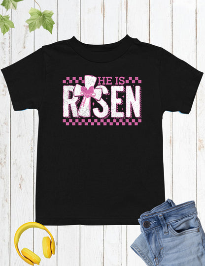 He is Risen Kids Easter Shirt