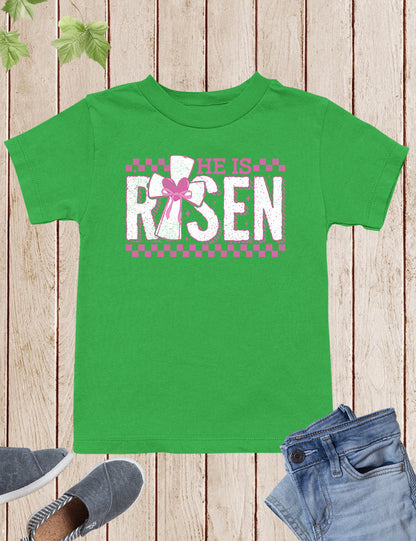 He is Risen Kids Easter Shirt