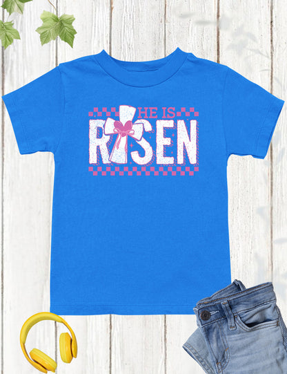 He is Risen Kids Easter Shirt