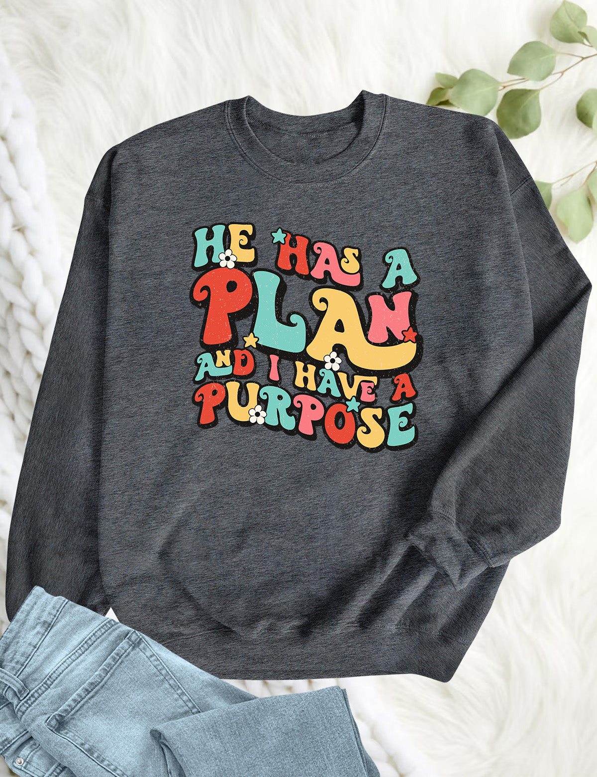 God's Plan Sweatshirt, I have a Purpose Jumper