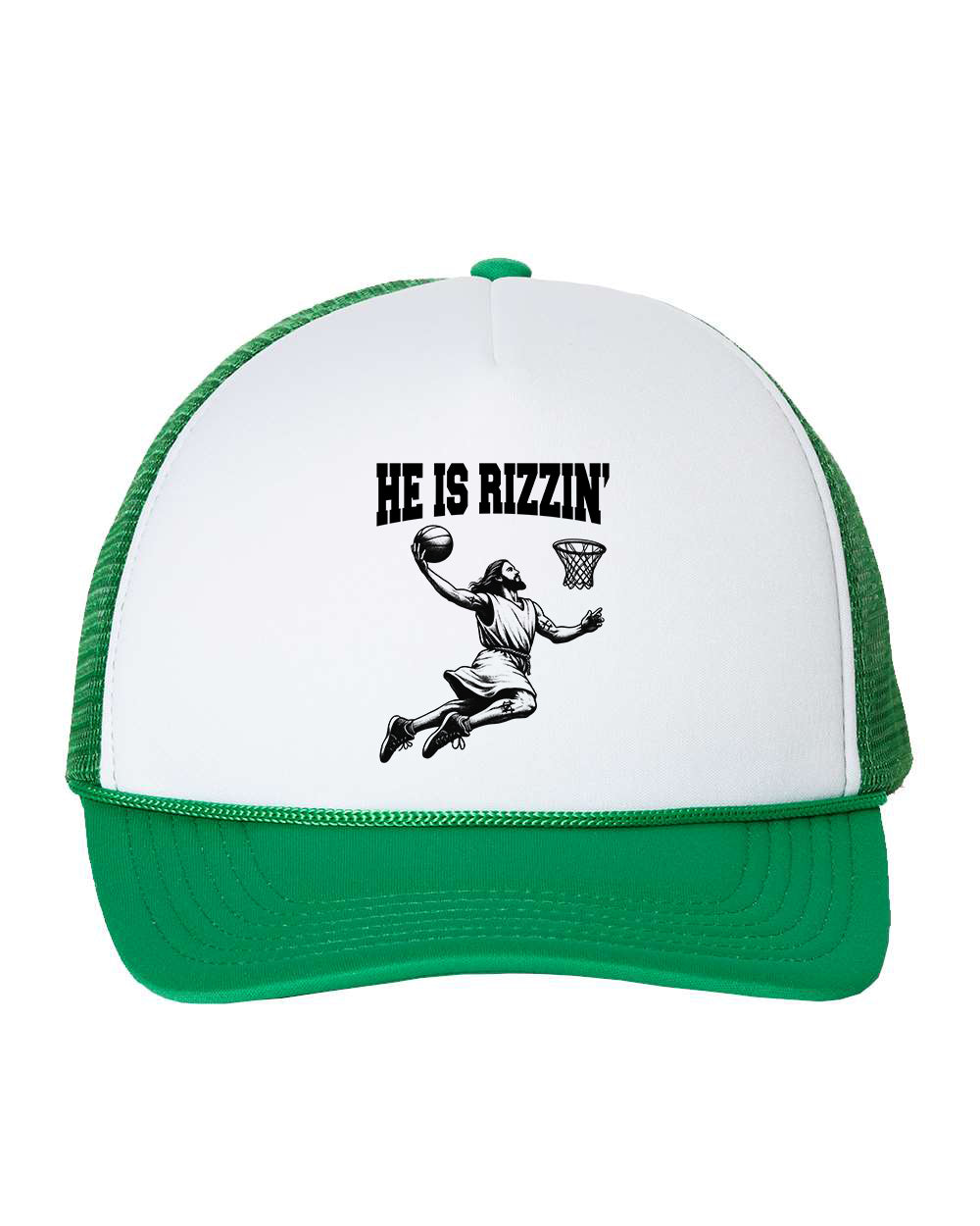 He is Rizzin' Trucker Hat Caps
