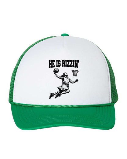 He is Rizzin' Trucker Hat Caps