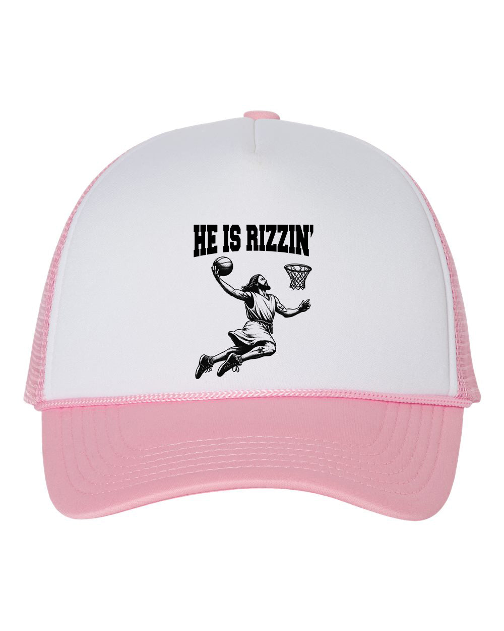 He is Rizzin' Trucker Hat Caps