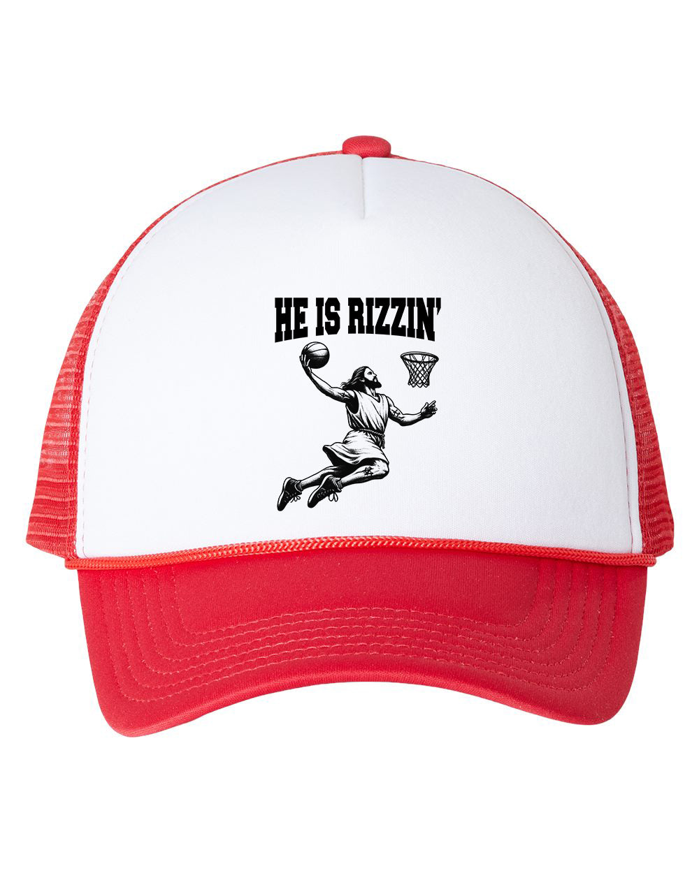 He is Rizzin' Trucker Hat Caps