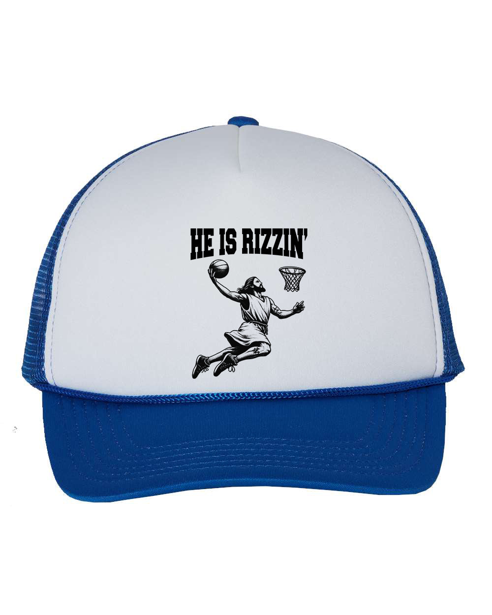 He is Rizzin' Trucker Hat Caps