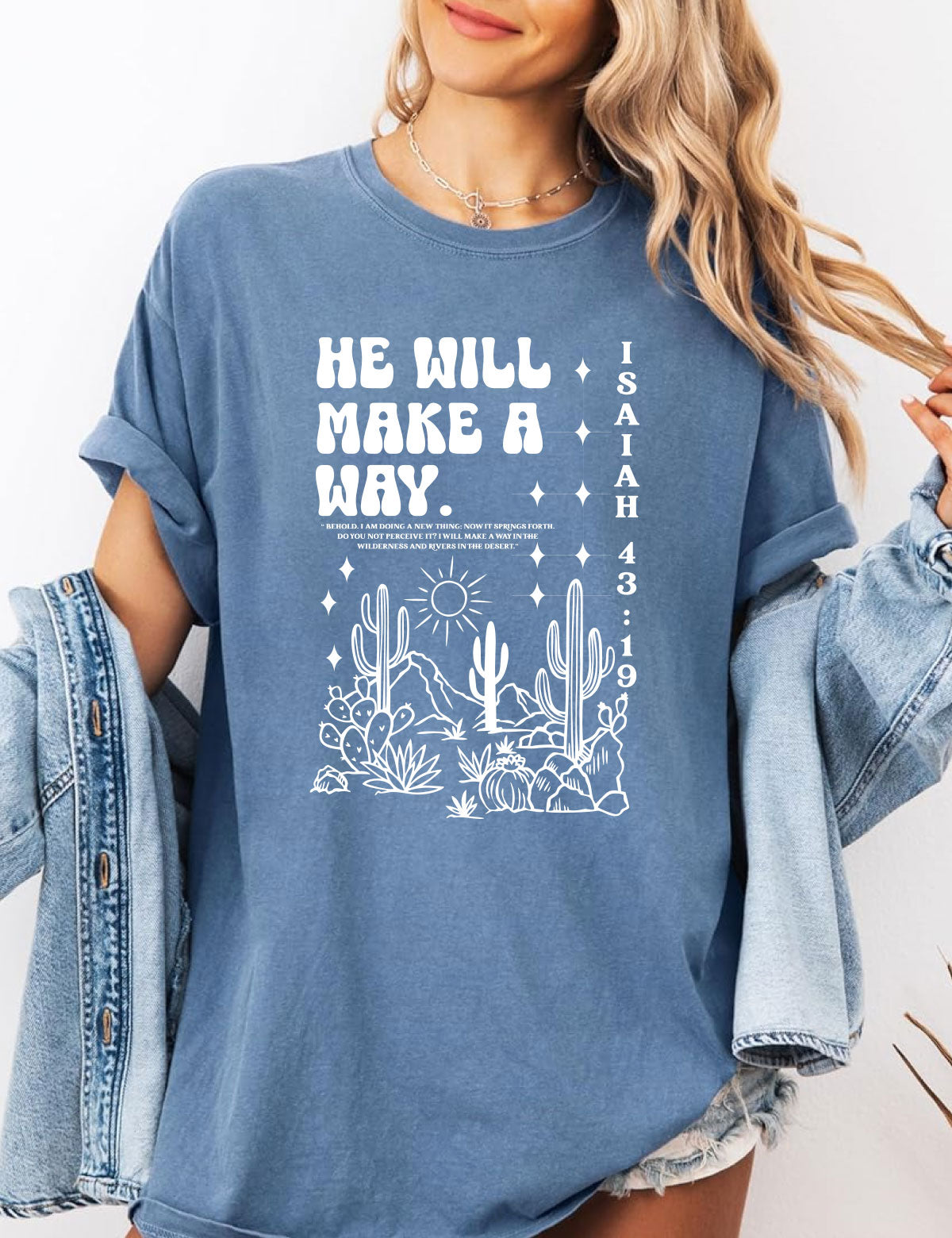 He Will Make a Way Faith Based T Shirts