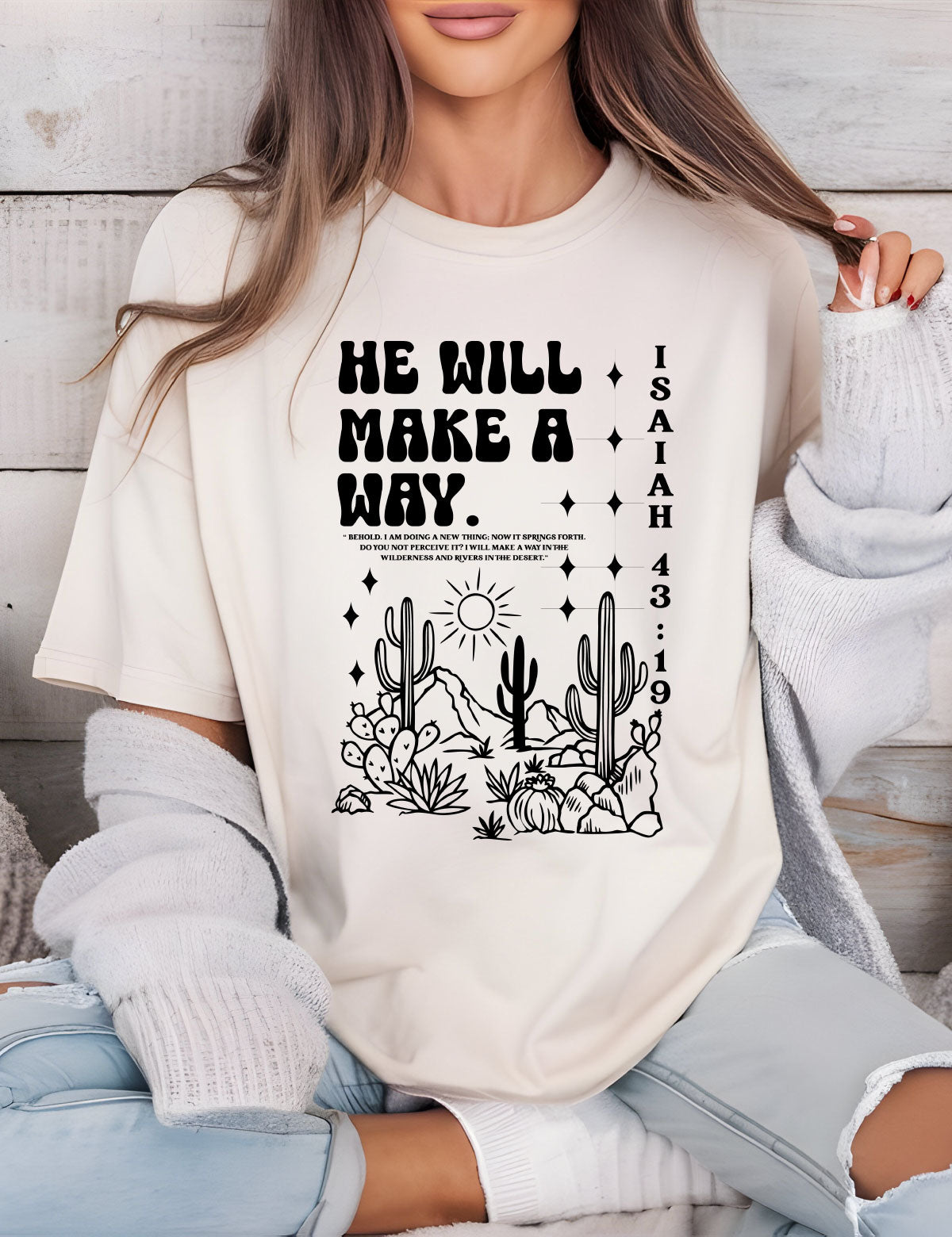 He Will Make a Way Faith Based T Shirts