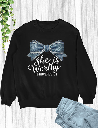 Jesus Christmas Coquette Bow Nativity Shirts