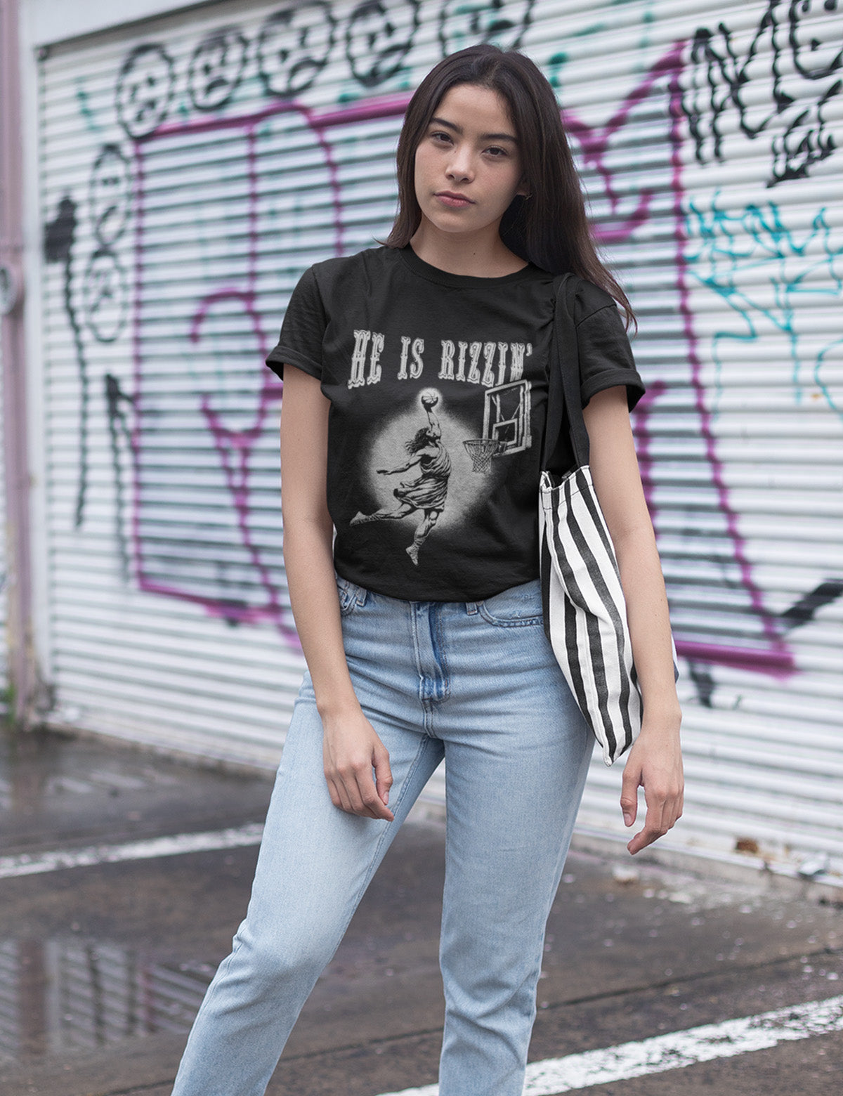 He is Rizzin' Jesus Shirt