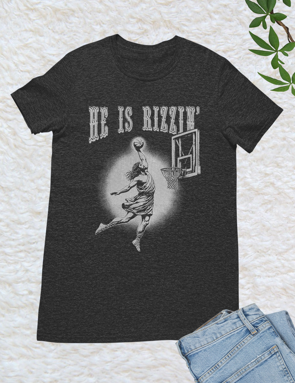 He is Rizzin' Jesus Shirt