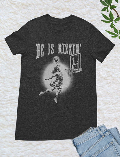 He is Rizzin' Jesus Shirt