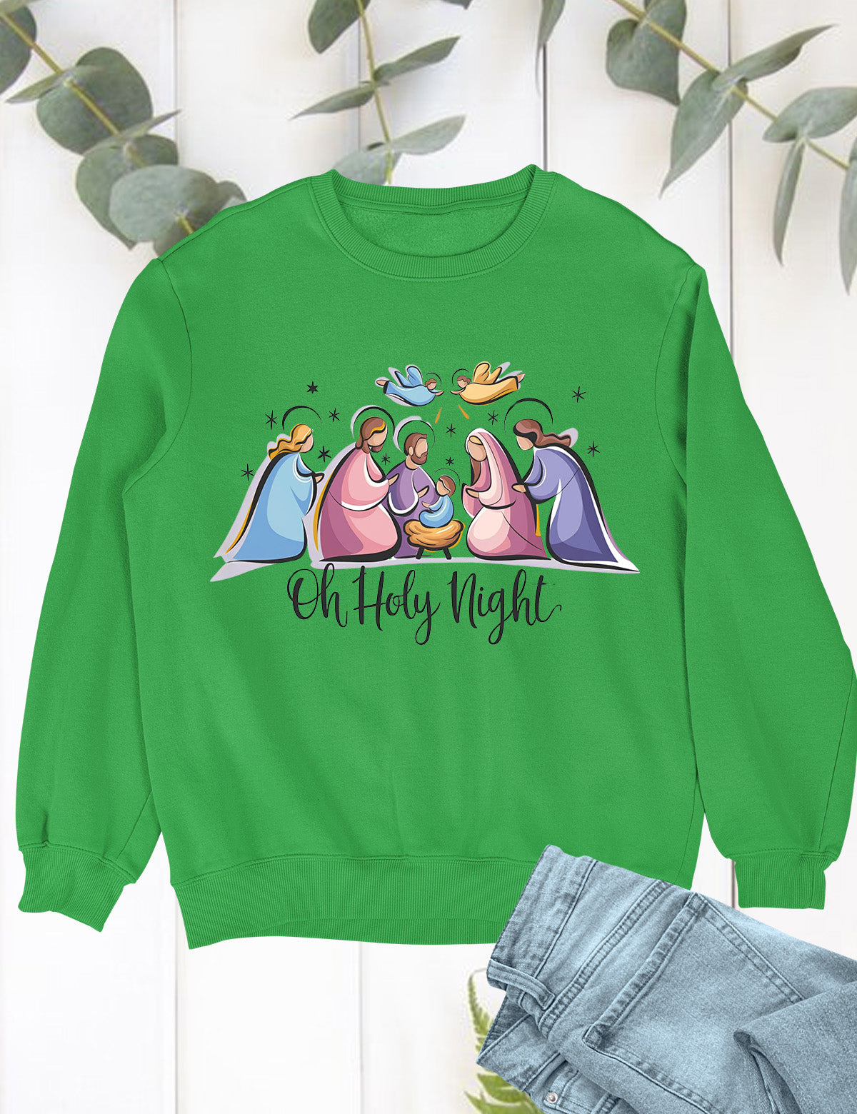 Holy Night Christmas Hoodie