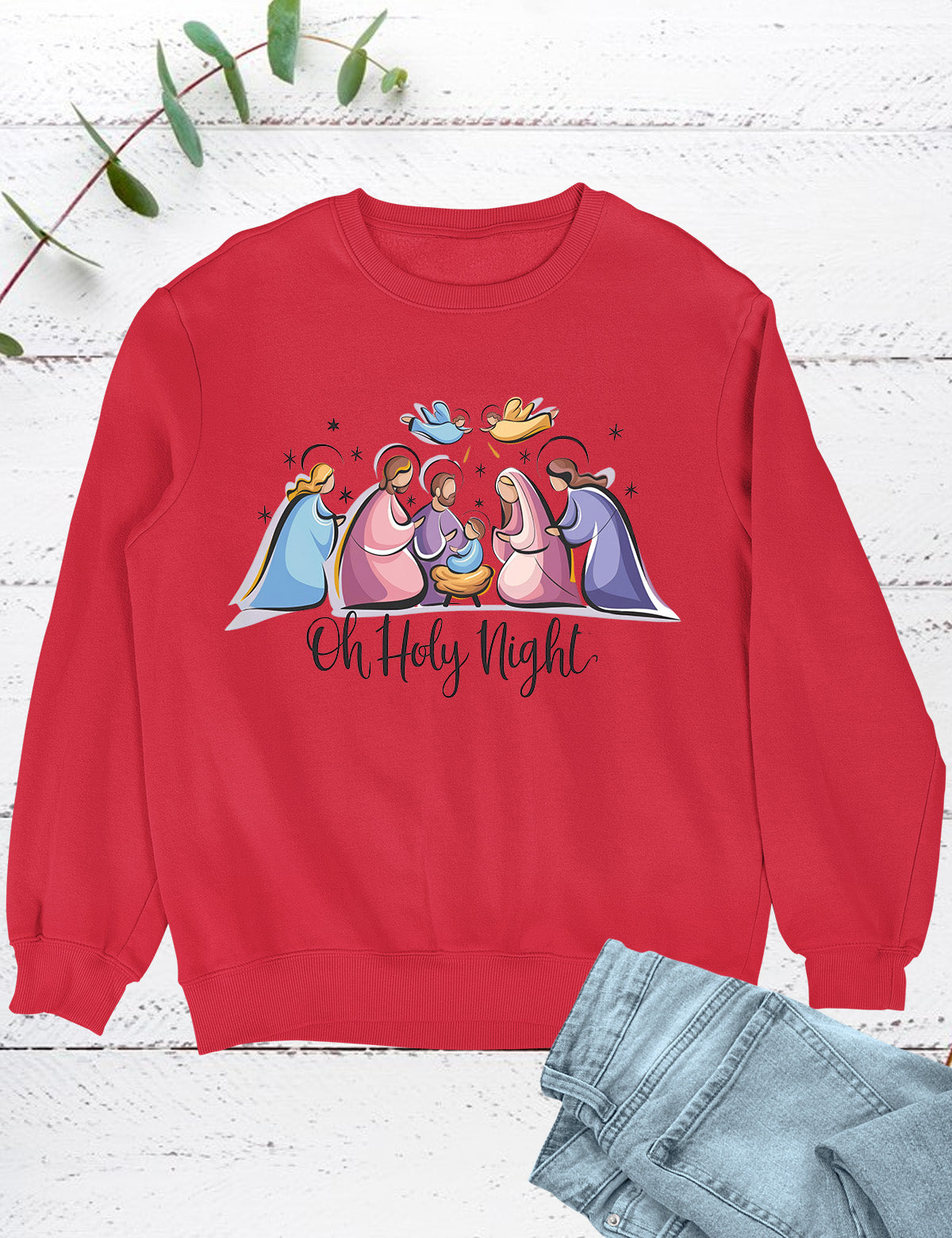 Holy Night Christmas Hoodie