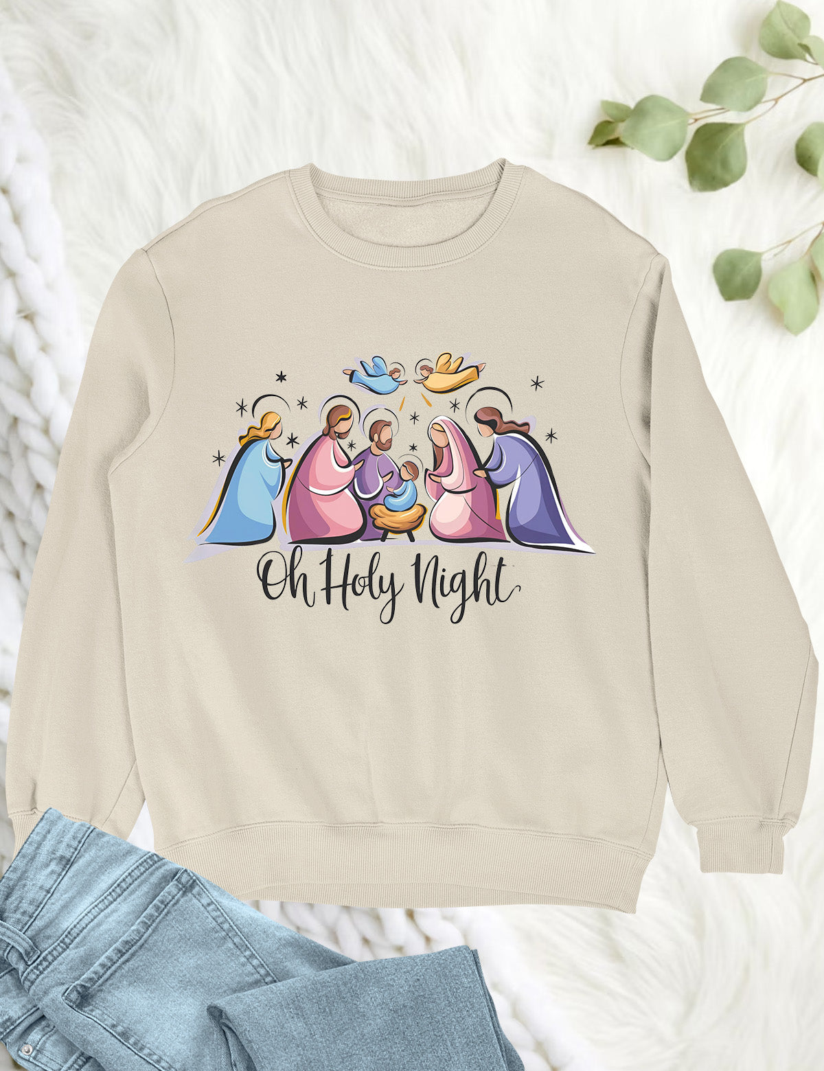 Holy Night Christmas Hoodie