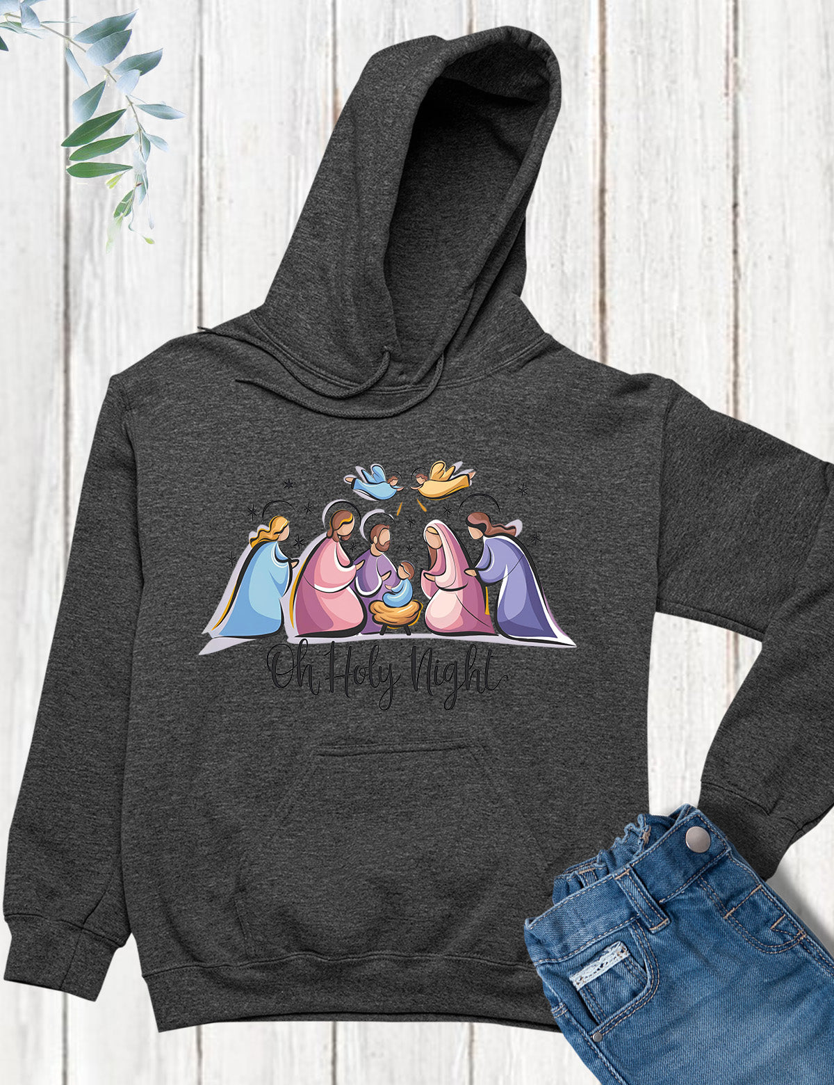 Holy Night Christmas Hoodie