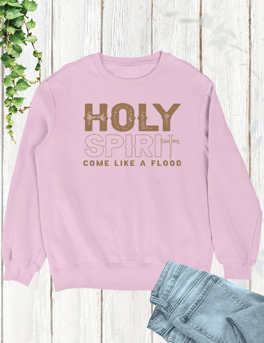Holy Spirit  Jumper Christian Faith Sweatshirt