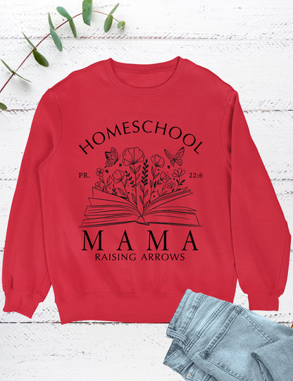 Homeschool Mama Christian Sweatshirt