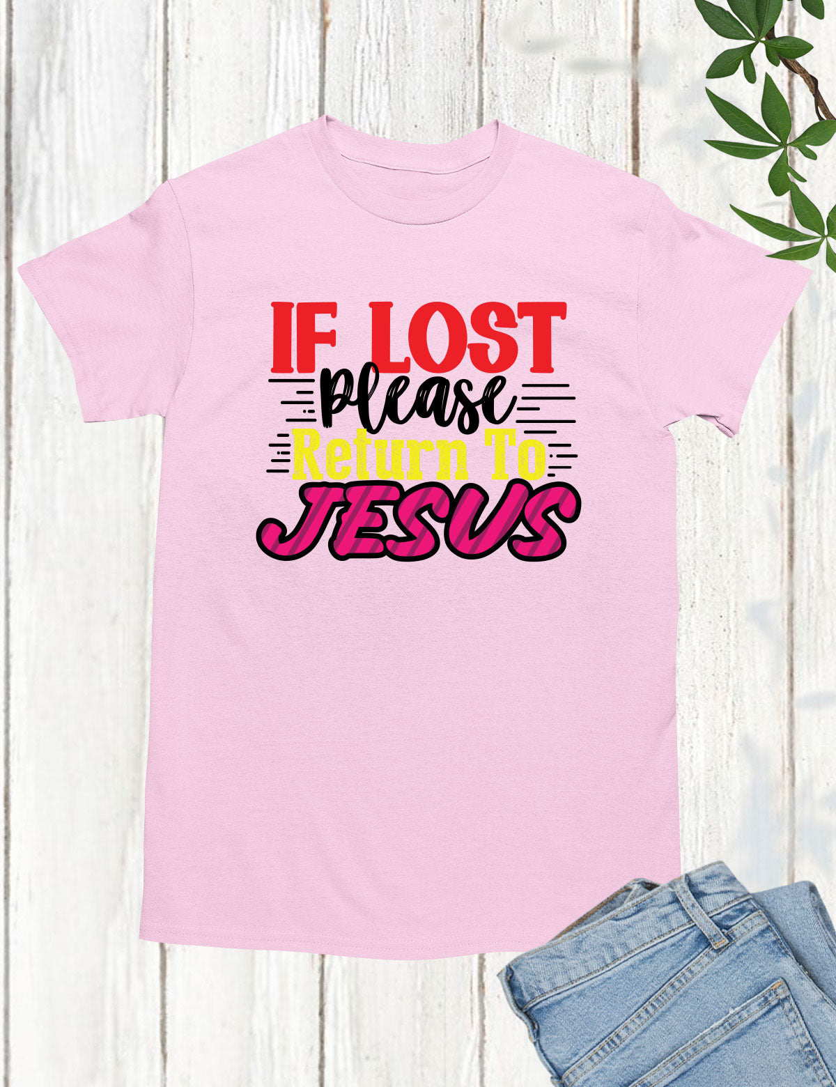 If Lost Please Return to Jesus Christian Long Sleeve Tee Shirts
