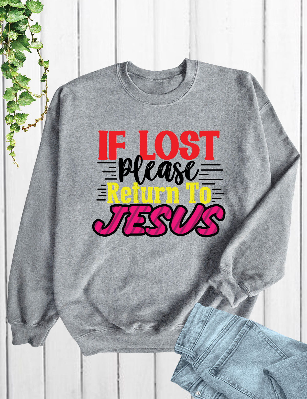If Lost Please Return to Jesus Christian Long Sleeve Tee Shirts