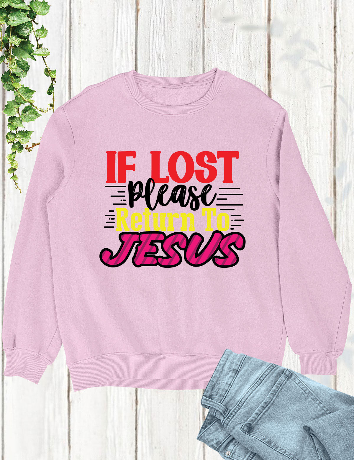 If Lost Please Return to Jesus Christian Long Sleeve Tee Shirts