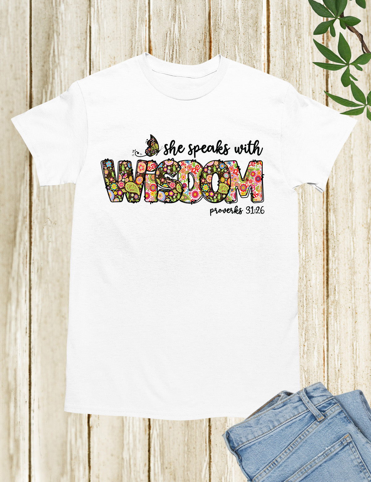 She Speaks With Wisdom Proverbs Retro Shirt