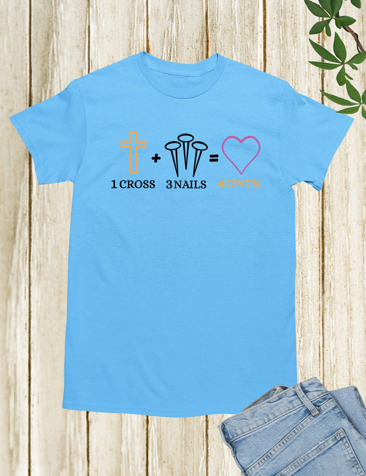 Nail Cross 4given Jesus T Shirt