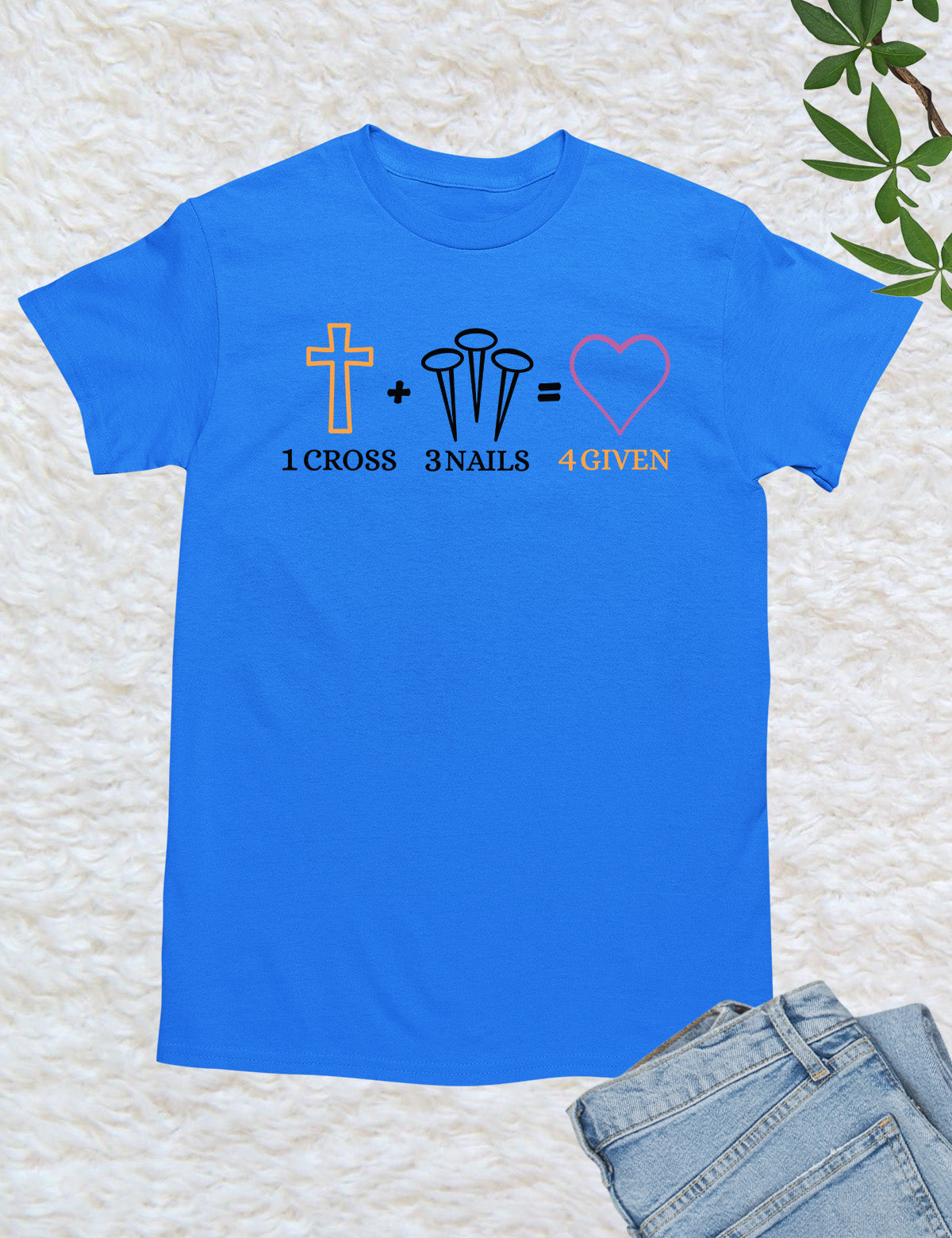 Nail Cross 4given Jesus T Shirt