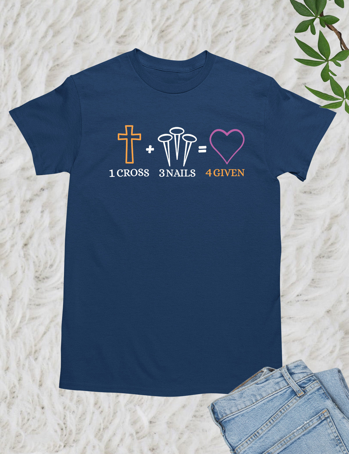Nail Cross 4given Jesus T Shirt