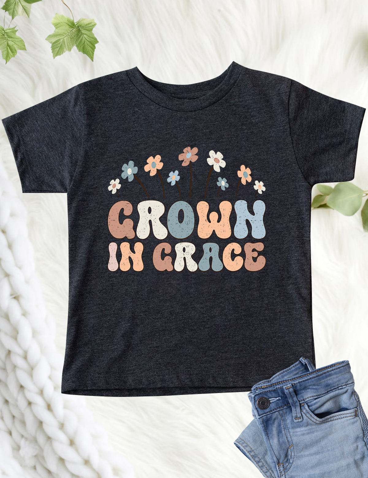 Grown in Grace Groovy Christian Kids T Shirt