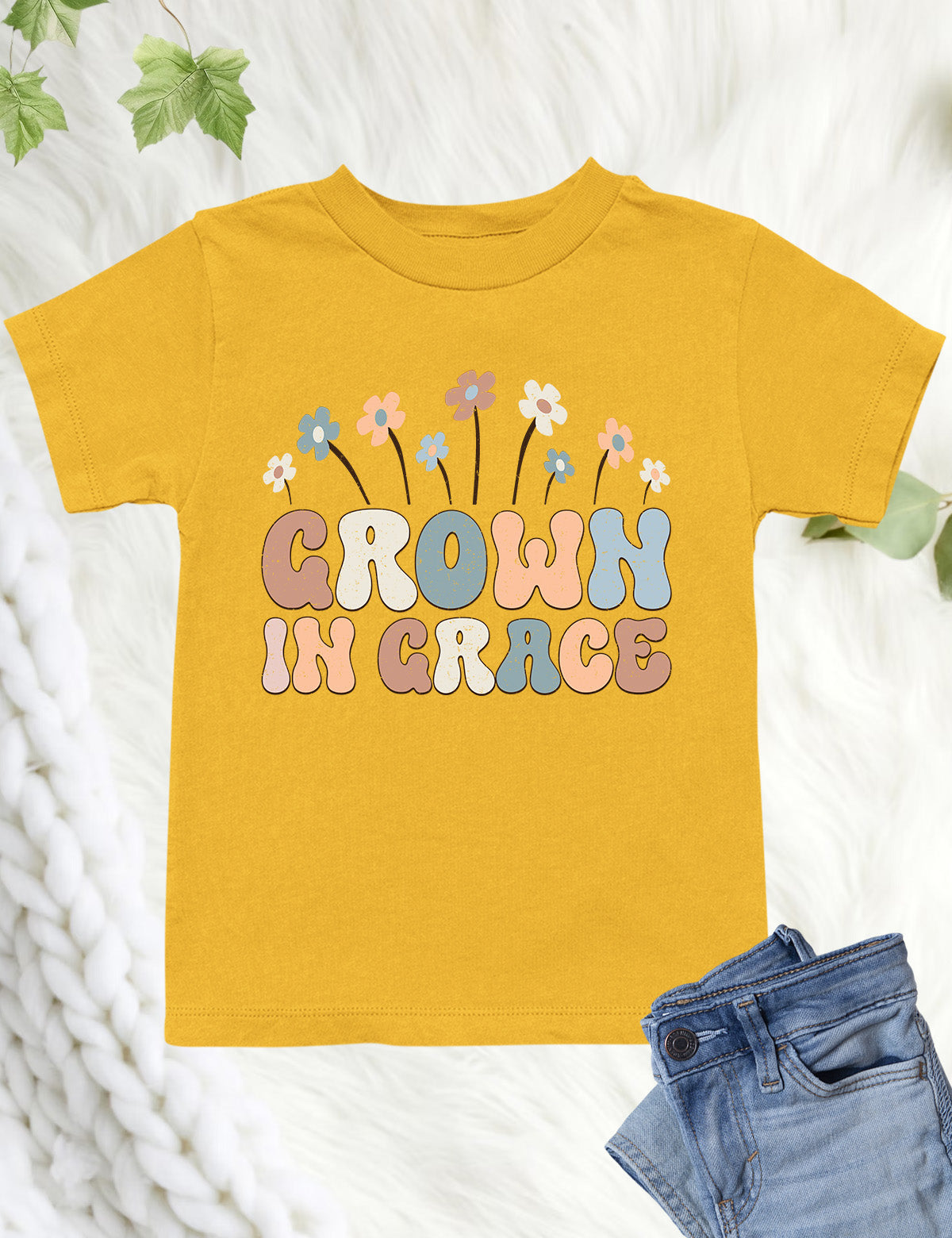 Grown in Grace Groovy Christian Kids T Shirt