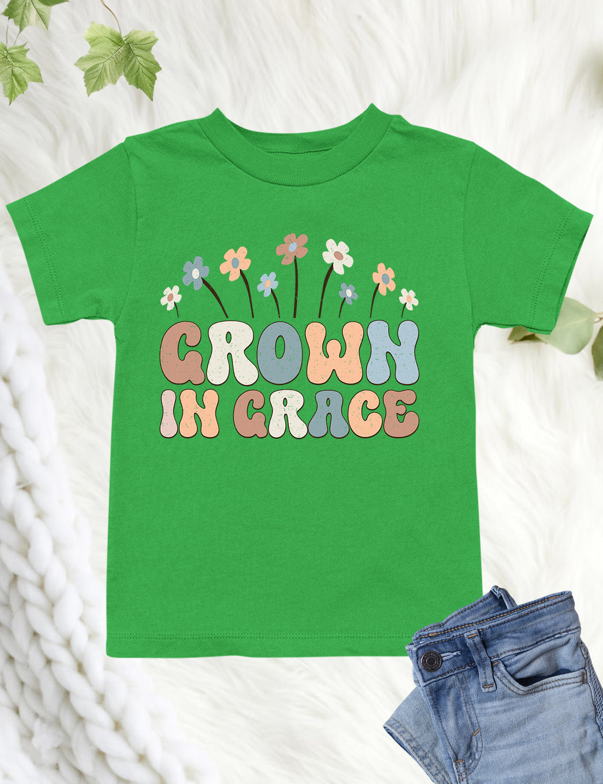 Grown in Grace Groovy Christian Kids T Shirt