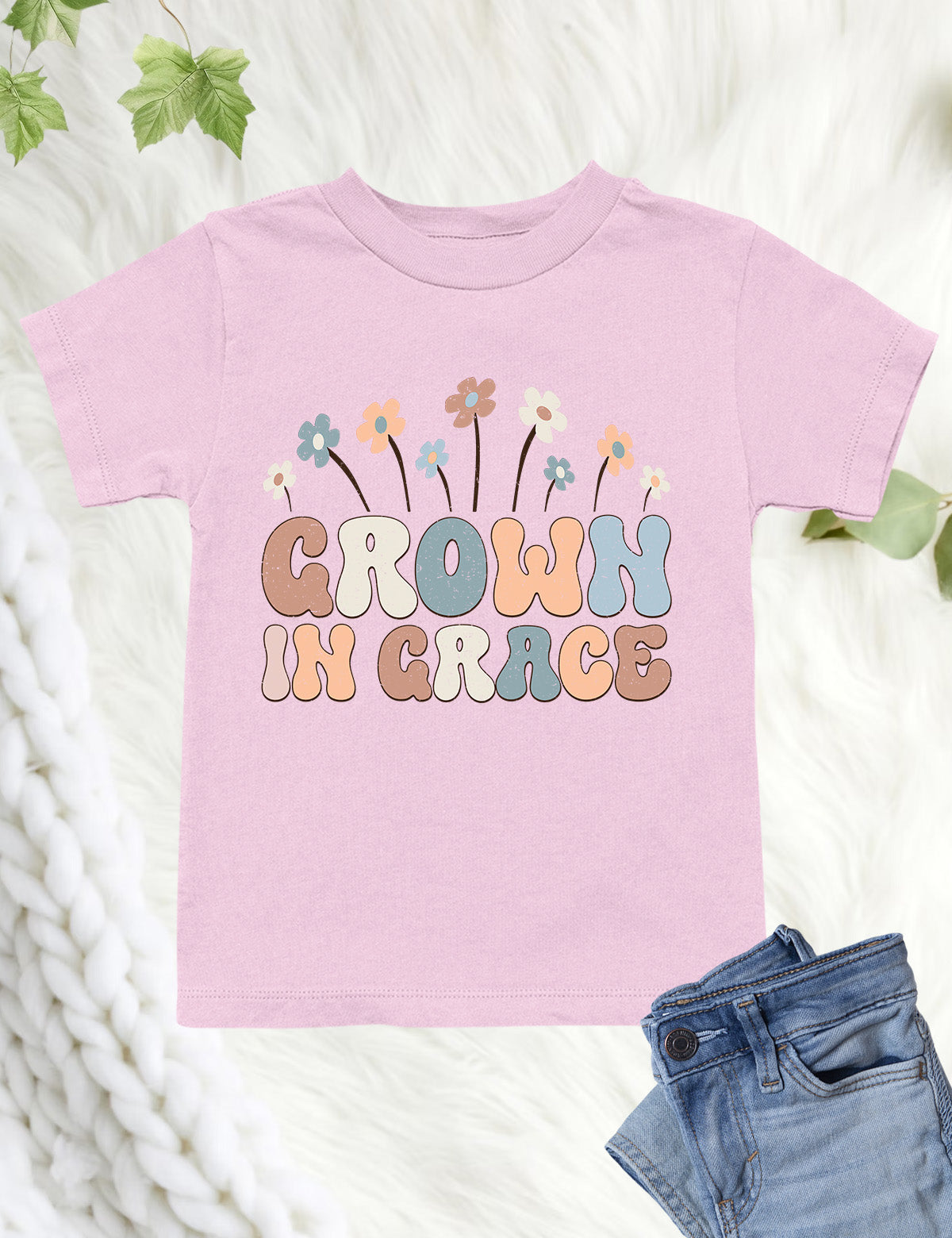 Grown in Grace Groovy Christian Kids T Shirt