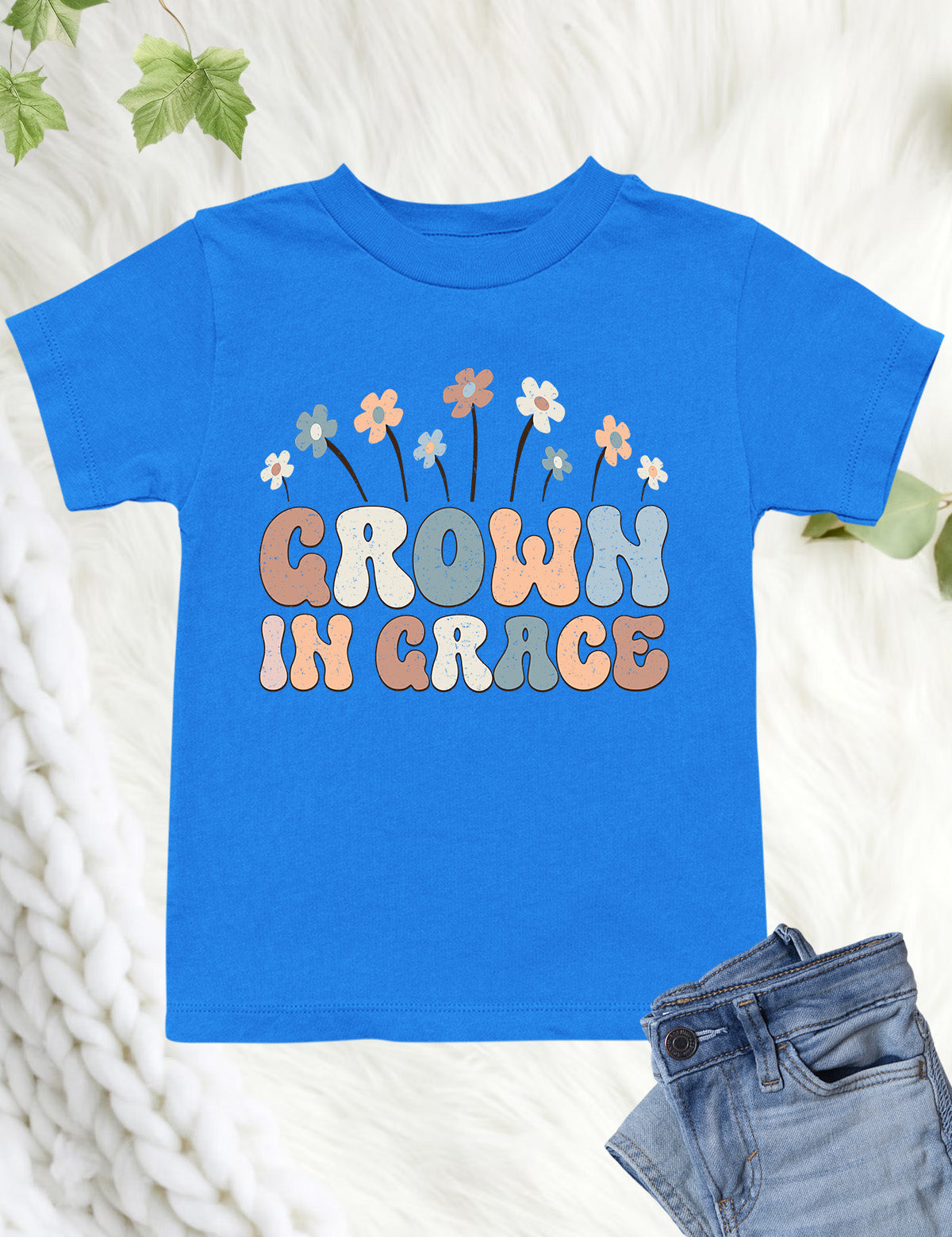 Grown in Grace Groovy Christian Kids T Shirt