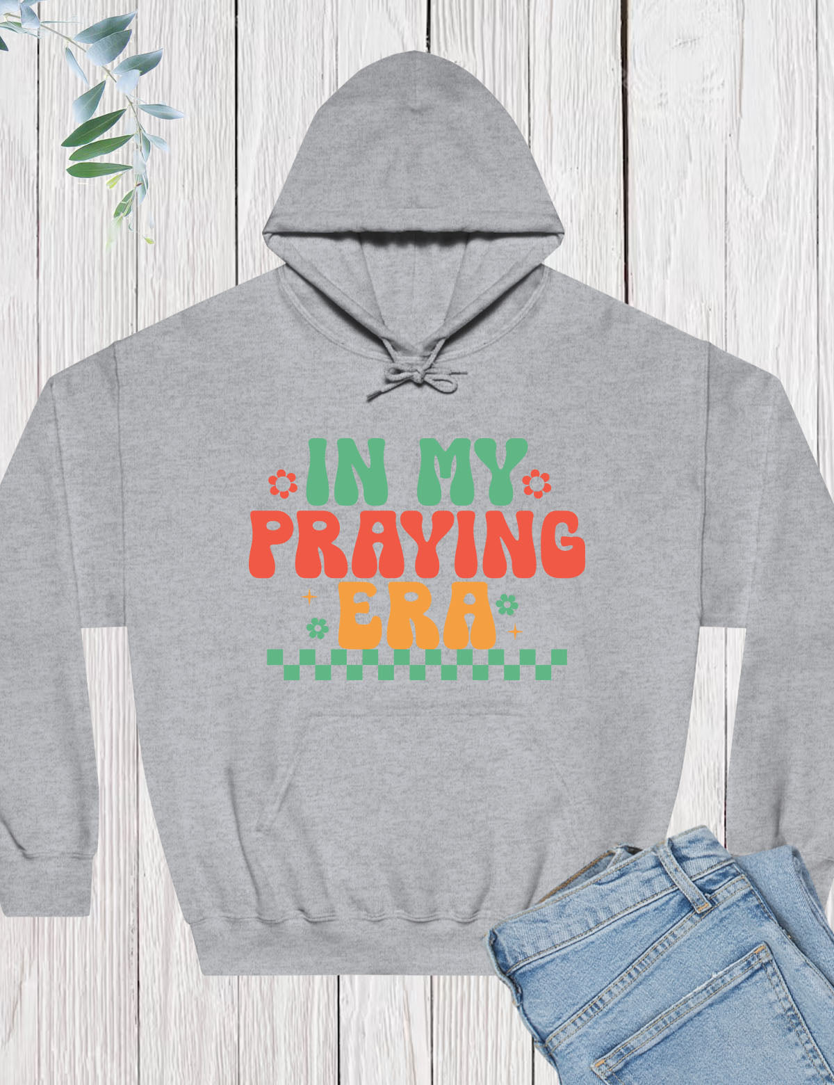 In My Praying Era Christian Hoodie