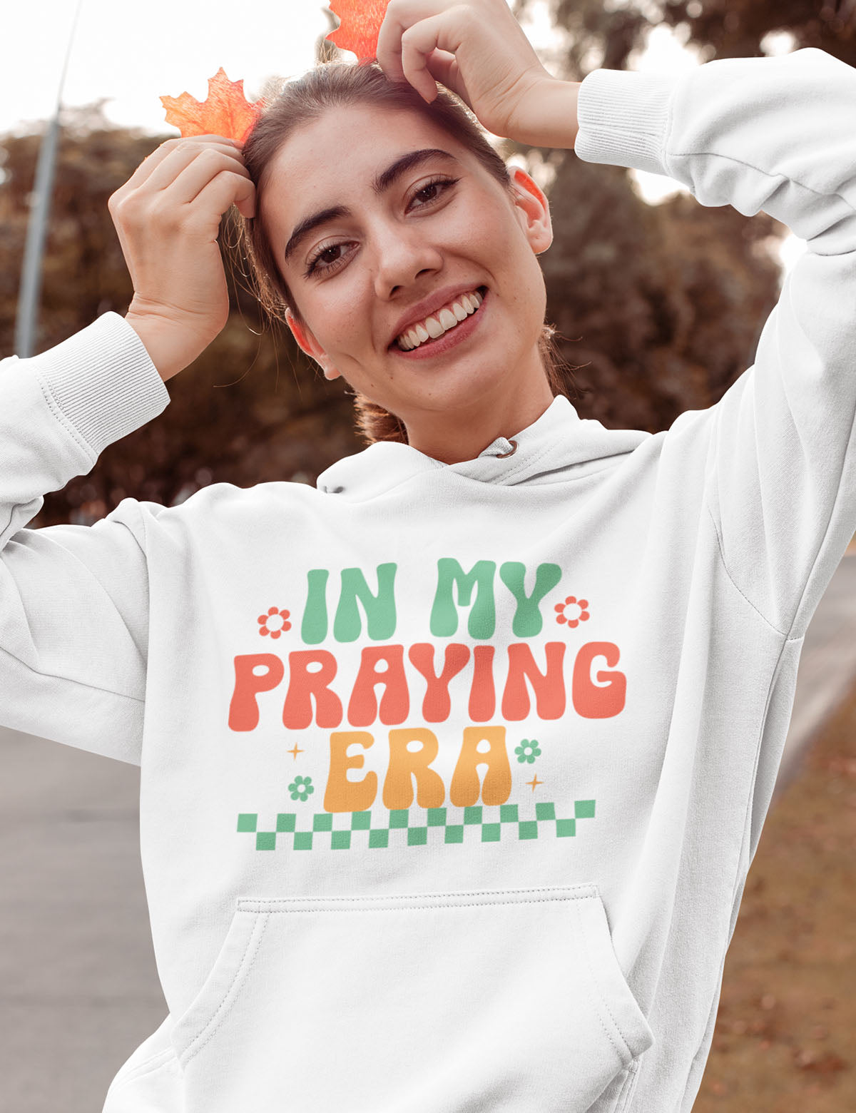 In My Praying Era Christian Hoodie