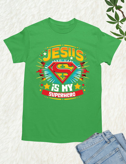 Jesus is My Superhero Retro Shirt