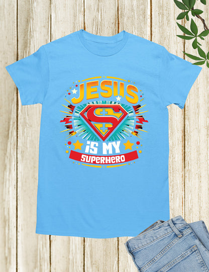 Jesus is My Superhero Retro Shirt