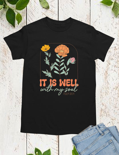 It is Well with My Soul Long Sleeve Christian Shirts