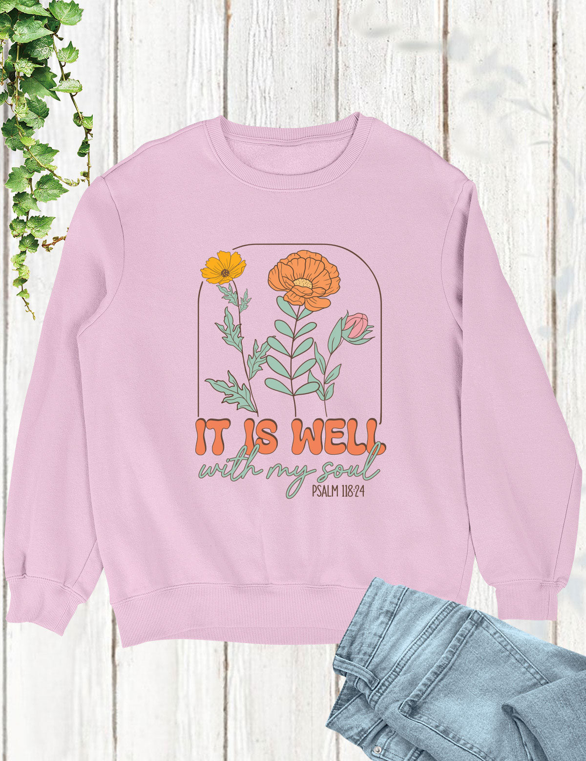 It is Well with My Soul Long Sleeve Christian Shirts
