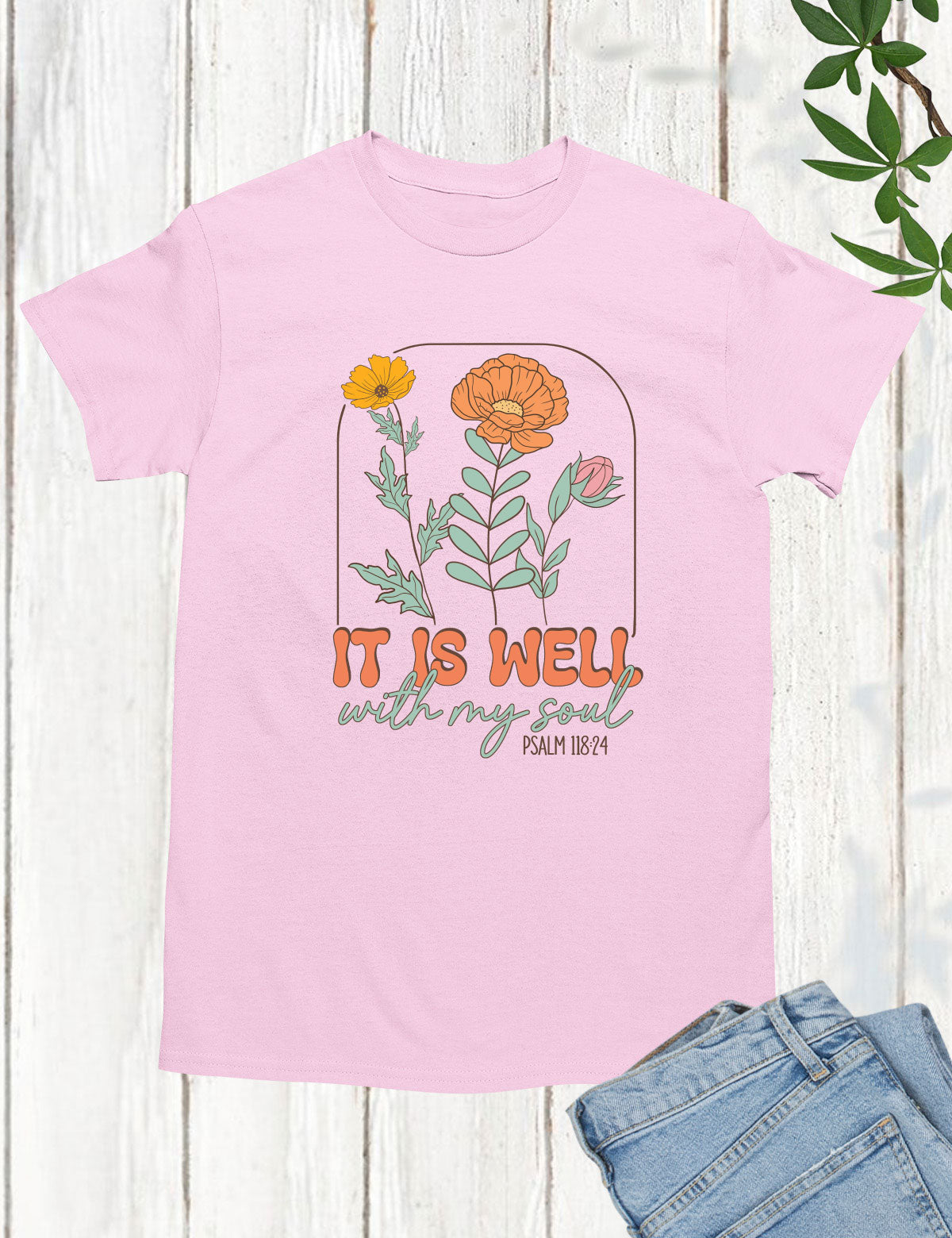 It is Well with My Soul Long Sleeve Christian Shirts