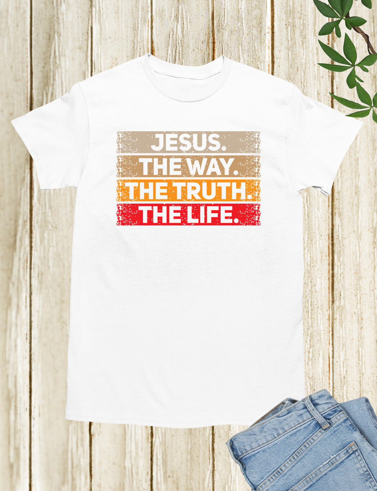 Jesus The Way The Truth Life One way Jesus T Shirt