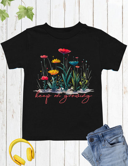 Keep on Growing Kids T Shirt