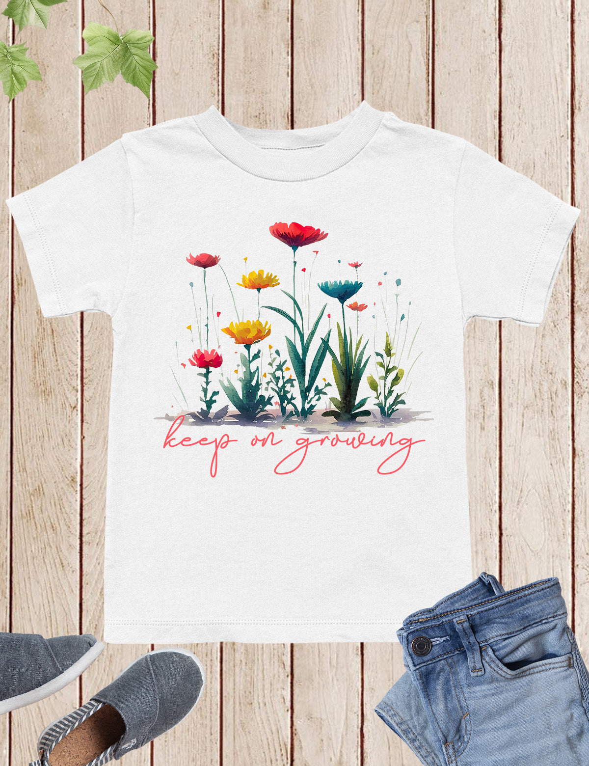 Keep on Growing Kids T Shirt