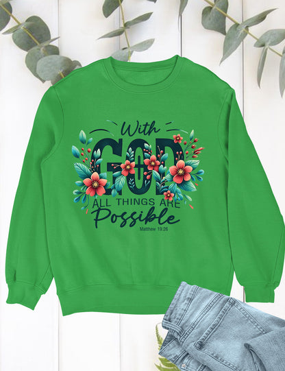 Christian Bible Verse Sweatshirts