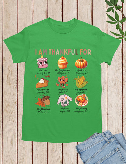 I Am Thankful for Jesus T Shirt