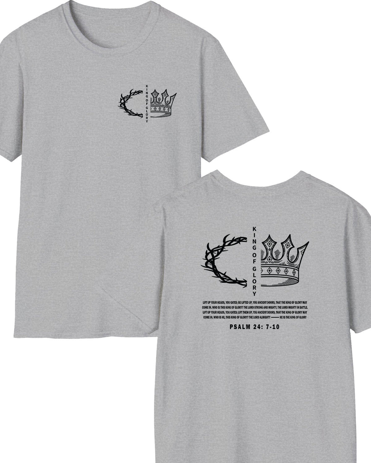 King of Glory Men's Christian Clothing T Shirt