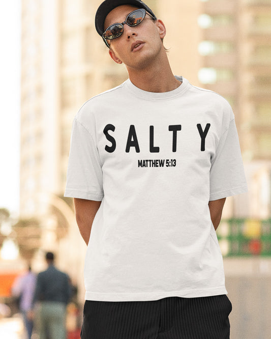 Funny Christian Shirt Salty Matthew 5:13 Bible Verse Shirt