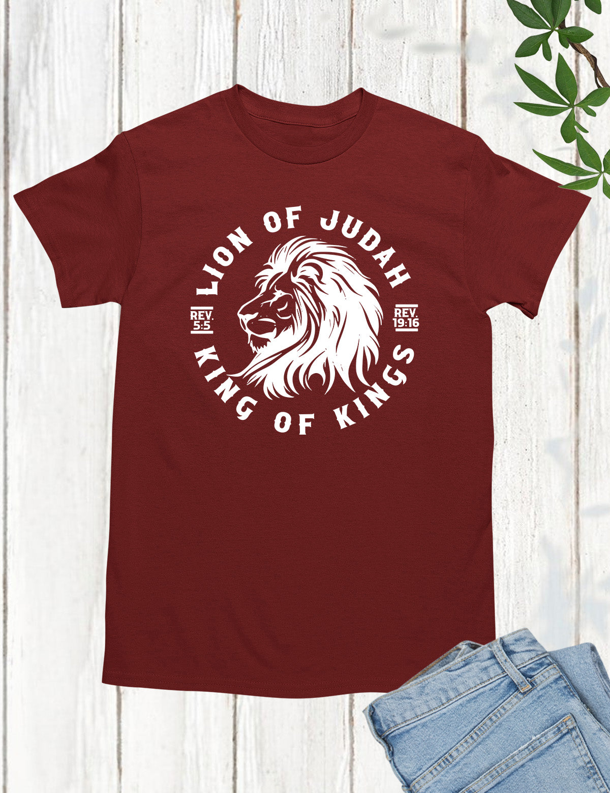 Lion Of Judah King Of Kings Christian T Shirts