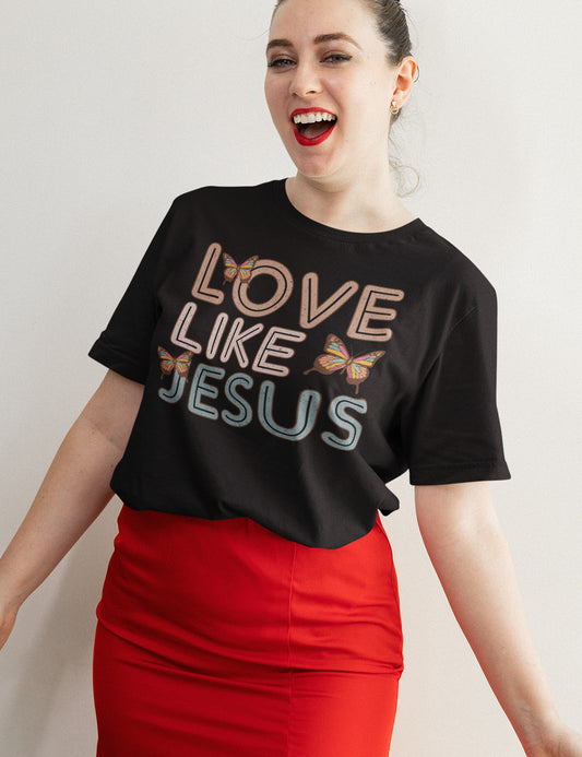 Boho Love Like Jesus Shirt